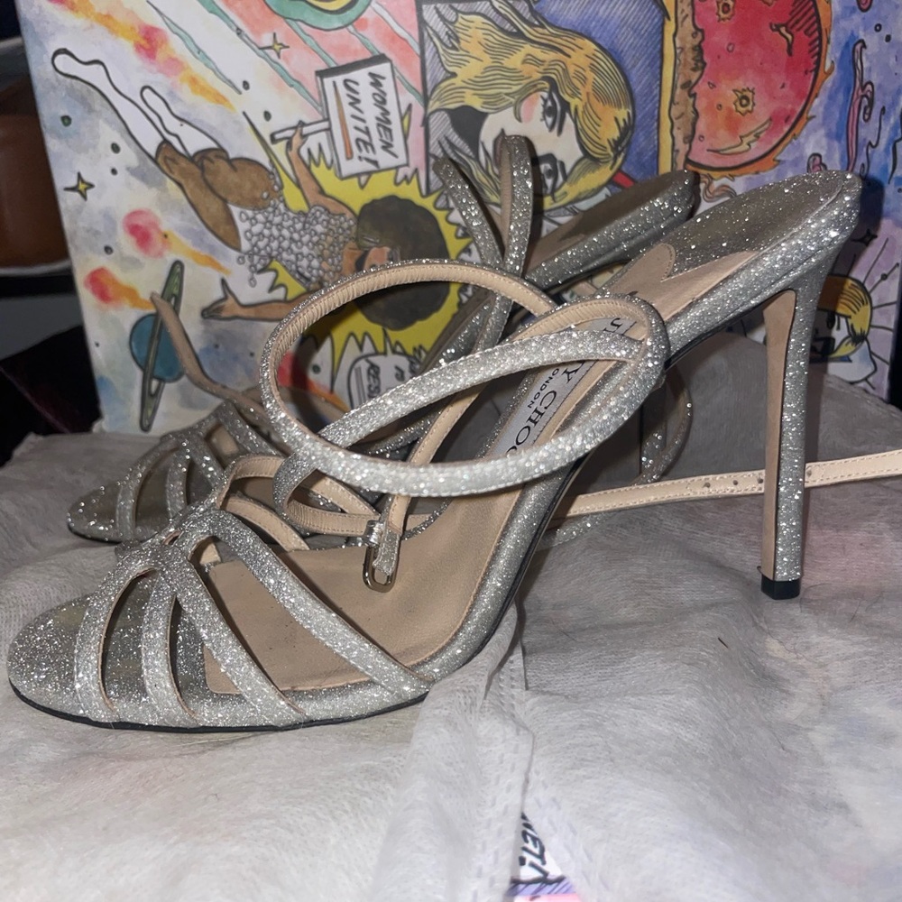 Jimmy Choo Mimi Sandals 100mm
